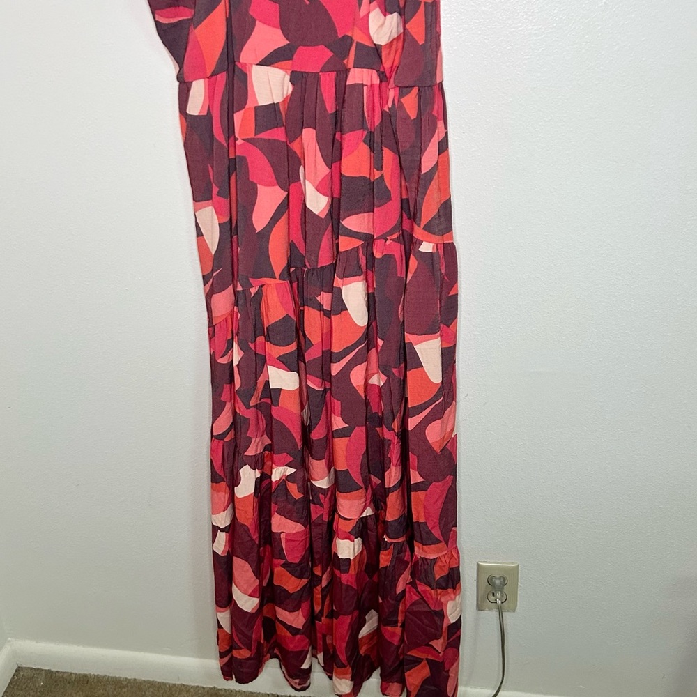 Nine West Abstract Geometric Print maxi dress - Picture 5 of 7